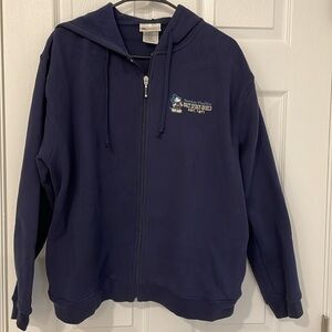 Walt Disney World American Tradition fleece hoodie in size xlg